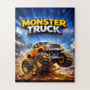 Search for monster truck puzzles For kids
