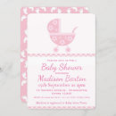 Search for pram baby shower invitations Cute