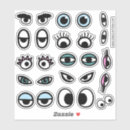 Search for large eyes stickers Weird