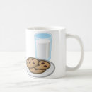 Search for cookies and milk mugs Snack