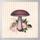 Search for vintage mushroom art posters Aesthetic