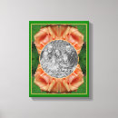Search for peach canvas prints Flower