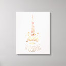 Search for pink and silver canvas prints Watercolor