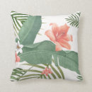 Search for palm leaves cushions Hawaii