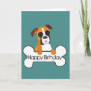 Search for boxer dog birthday cards Animals