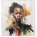 Search for african shower curtains Black lives matter