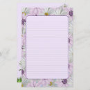 Search for lined floral stationery paper Pattern