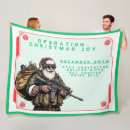 Search for funny christmas blankets Santa