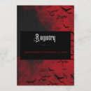 Search for spooky bridal shower invitations Black