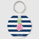 Search for watercolor pineapple key rings Summer