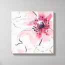 Search for pink floral canvas prints Florals