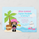 Search for treasure chest invitations Girl