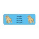 Search for happy dogs return address labels Cute
