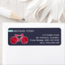 Search for biking return address labels Cycling