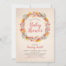 Search for rustic fall baby shower invitations Orange