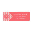 Search for chevrons return address labels Simple