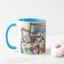 Search for gray tabby cat mugs Watercolor