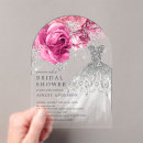 Search for pink and silver invitations Gown