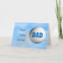 Search for golf dad birthday cards Sport