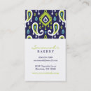 Search for paisley business cards Pattern
