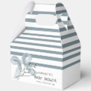 Search for dusty blue favour boxes Gender neutral