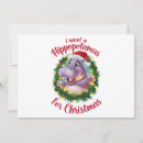 Search for hippo christmas cards Xmas
