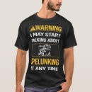 Search for caves tshirts Caving