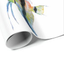 Search for tropical fish wrapping paper Watercolor