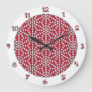 Search for numbers clocks Red