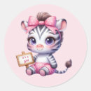Search for baby zebra stickers Girl