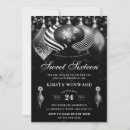 Search for winter sweet 16 invitations White
