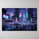 Search for cityscape posters Neon