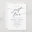 Search for love hearts wedding invitations Minimalist