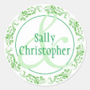 Search for engaged couple names stickers Bride