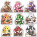 Search for dragon reading stickers Dragons