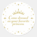 Search for royal princess stickers Gold