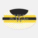 Search for oval monogram stickers Yellow