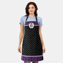 Search for purple polka dots aprons Baker