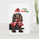 Search for cocker spaniel christmas cards Pets