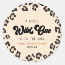 Search for leopard stickers Baby shower