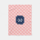 Search for pink and coral blankets Geometric