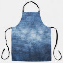 Search for old fashioned aprons Blue