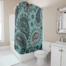 Search for paisley shower curtains Turquoise