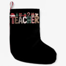Search for teachers christmas stockings Festive
