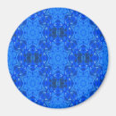 Search for blue snowflake magnets Pattern