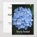Search for blue hydrangea birthday invitations Pretty