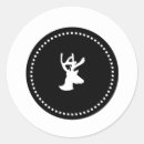 Search for white silhouette stickers Wildlife