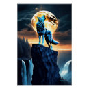 Search for wolf howling at moon posters Wilderness