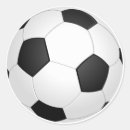 Search for soccer stuff stickers Black