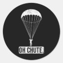 Search for parachuting stickers Skydiver